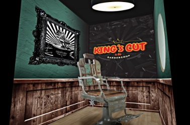Moodbild KingsCut & Go Barbershop - FitnessKing jetzt inklusive Friseur